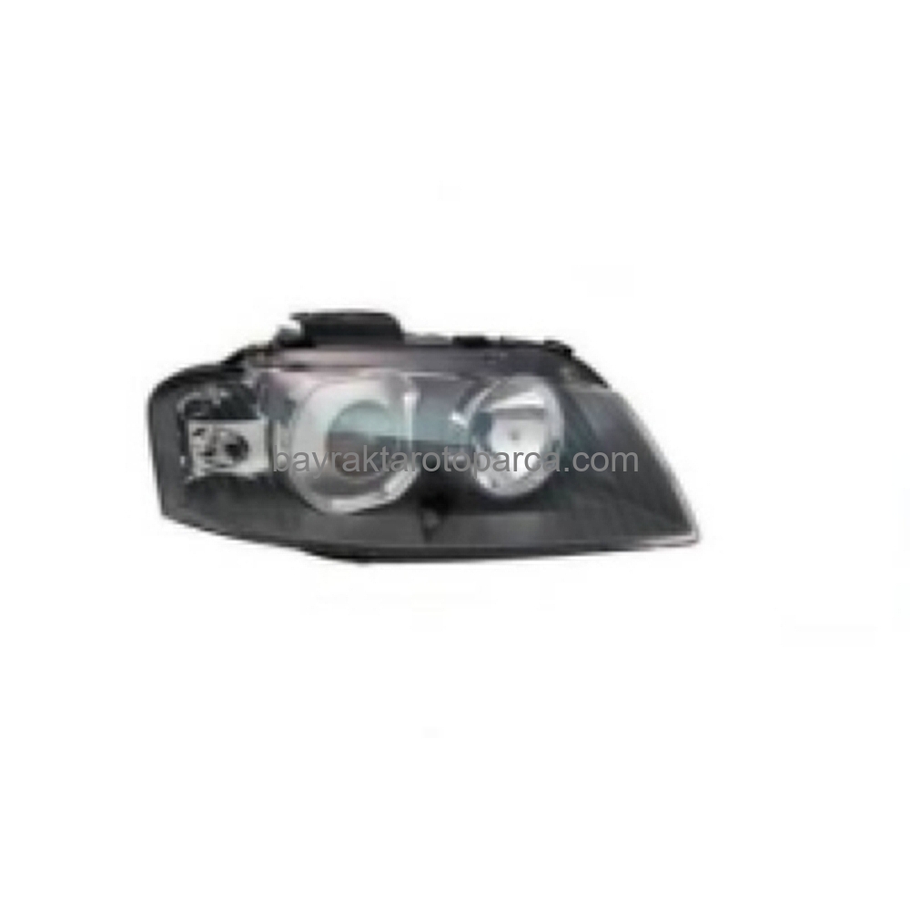 Audi A3 Ön Far Elektrikli  Motor Mercekli Sağ 2003- 2008