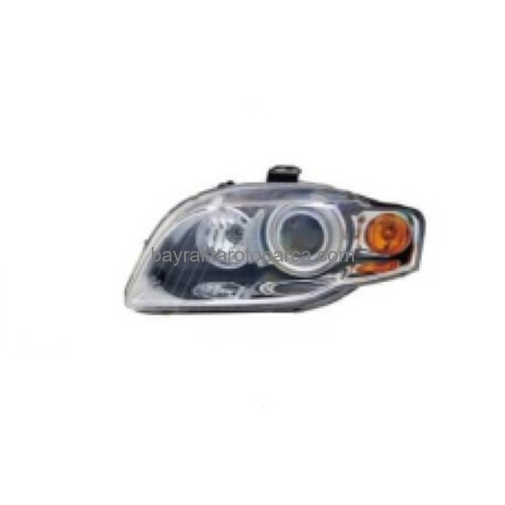 Audi A4 Ön Far Elektrikli  Motor Xenon Sol 2004-2007