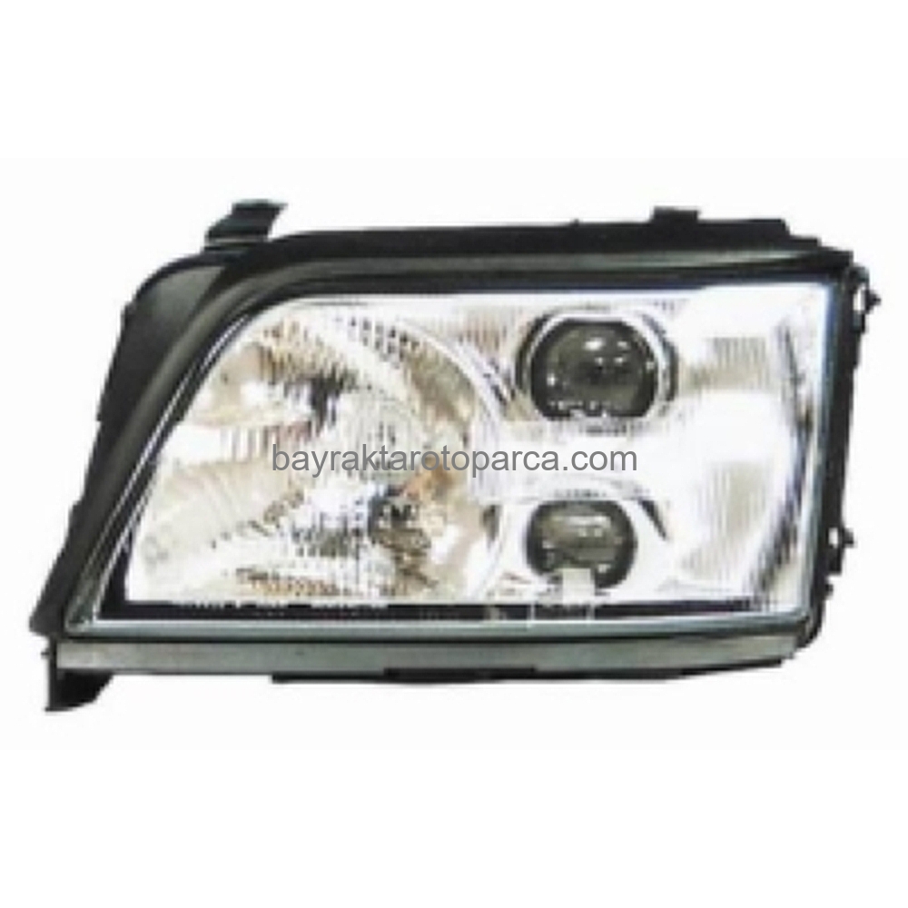 Audi A6 Ön Far Elektrikli  Manuel Sis Lambalı Sol 1994-1997
