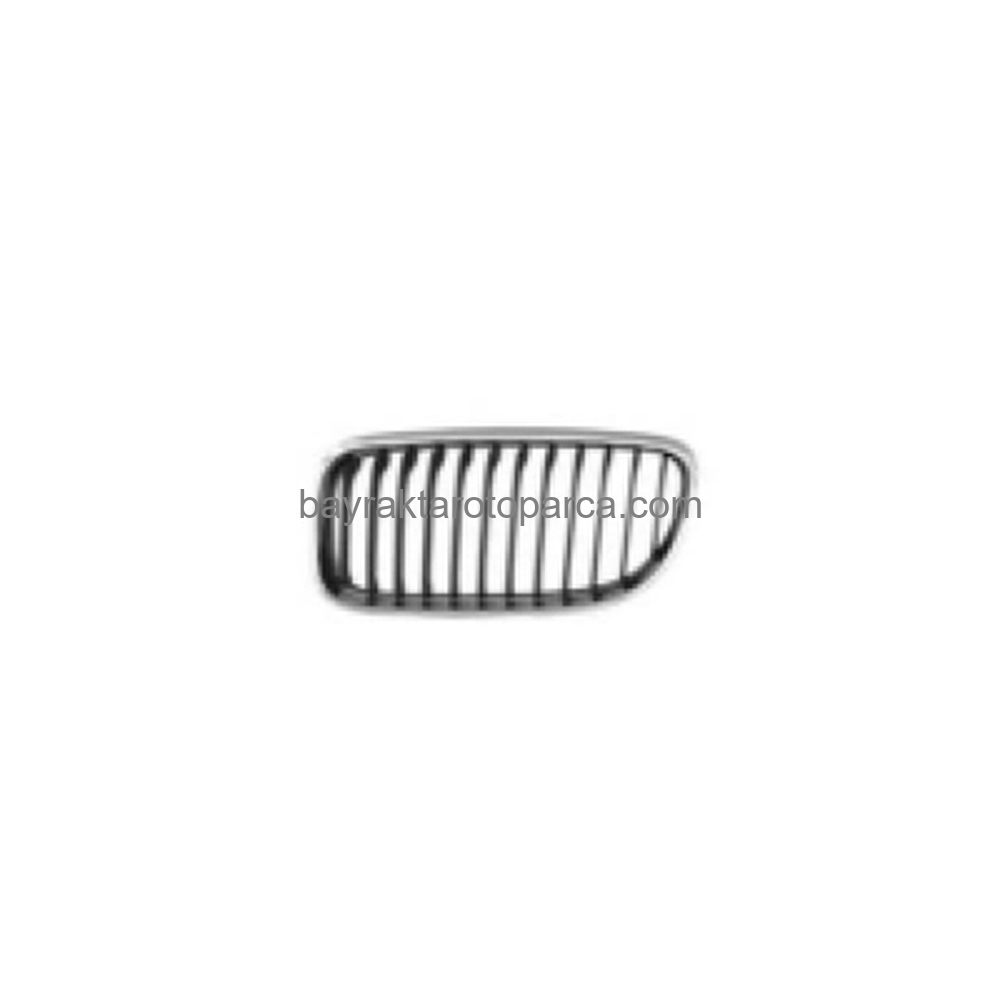 Bmw 3 E90 Ön Panjur Komple Krom Siyah Sol 2009-