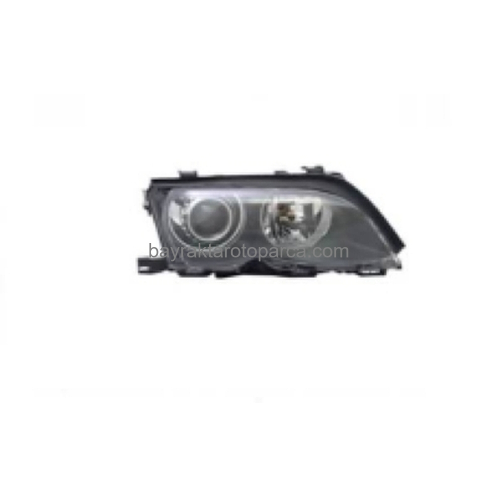 Bmw 3 E46 Ön Far Elektrikli Motorlu Xenon Siyah Sağ 2001-2004