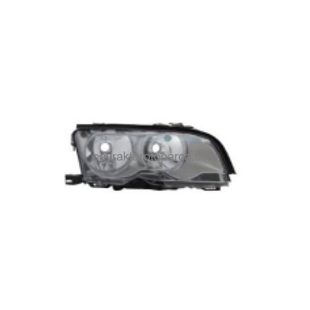 Bmw 3 E46 Ön Far Elektrikli Mot Coupe Gri Sağ 2001-2004