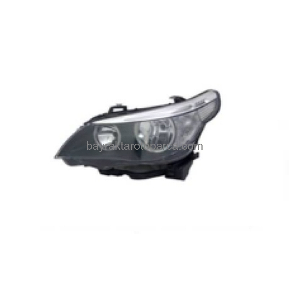 Bmw 5 E60 Ön Far Elektrikli Motor Sedan Sol 2003-2007