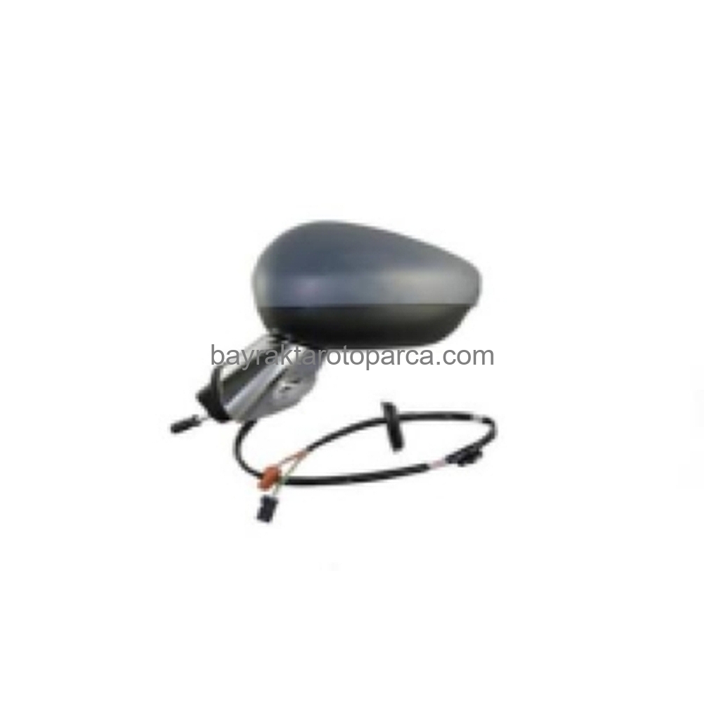 Citroen C3/Ds3 D Ayna Elektrikli Sin Krom Astarlı Sol 2009-