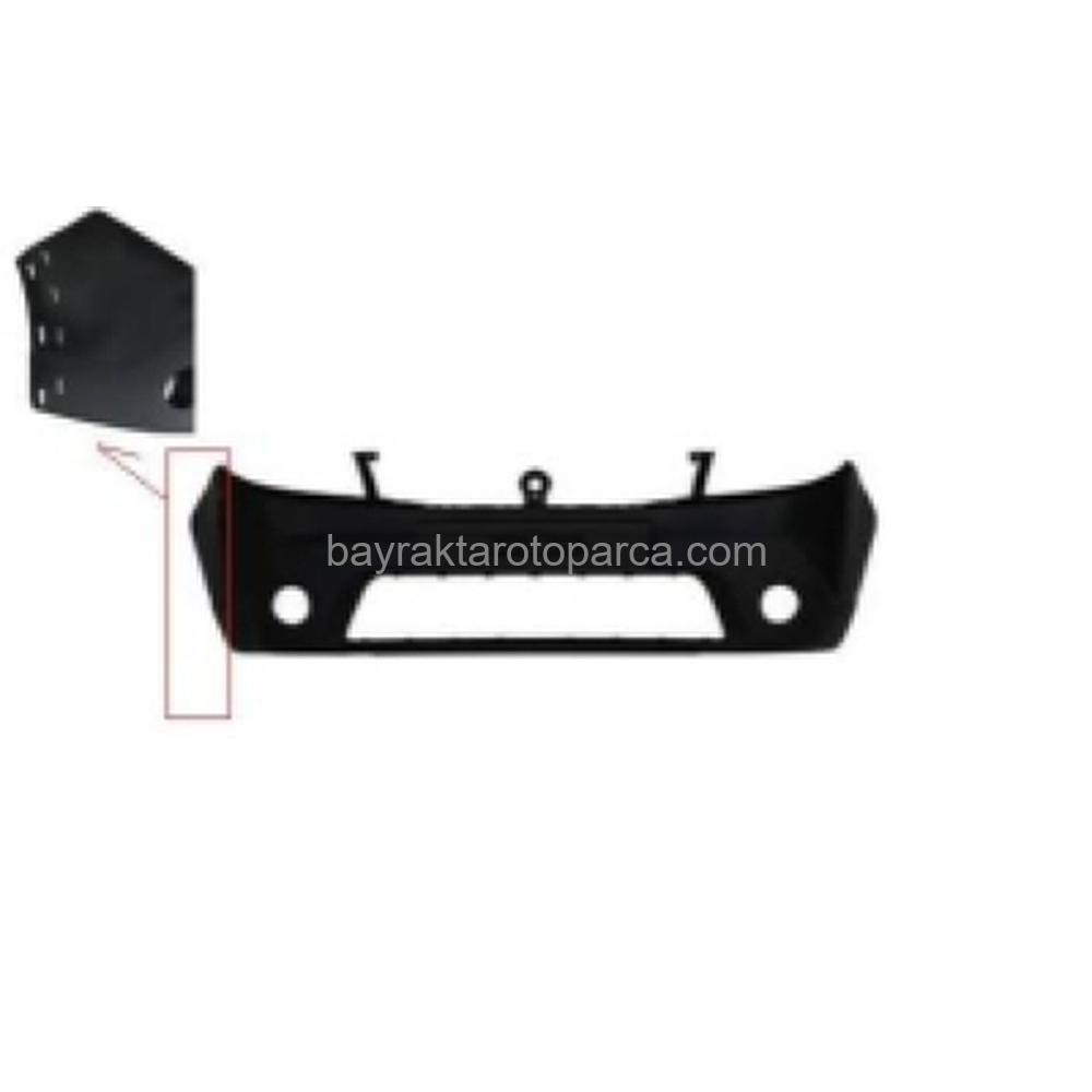 Dacia Sandero Stepway Ön Tampon  Delikli 2009