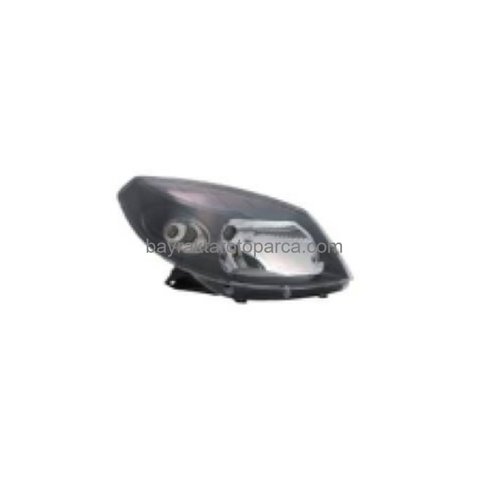Dacia Sandero Stepway Ön Far Kablolu Siyah Sağ 2008