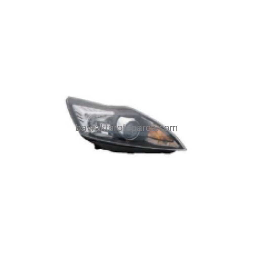 Ford Focus Ön Far Elektrikli Motorlu Mercekli Siyah Sağ 2008-2010