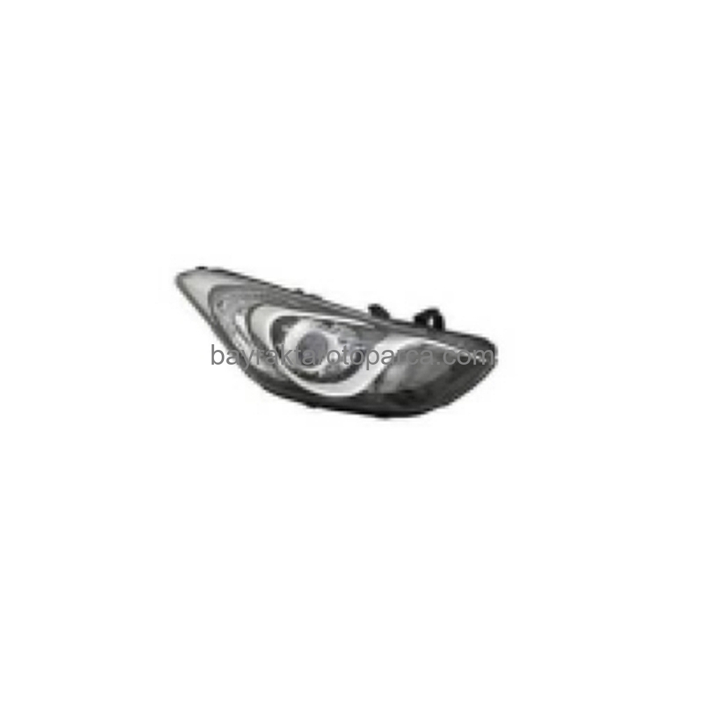 Hyundai İ30 Ön Far Elektrikli Motorlu Statik Lambalı Sağ  2011-