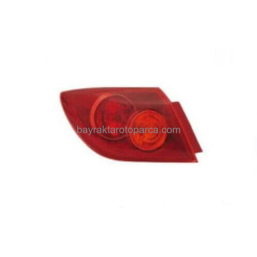 Mazda 3 Arka Stop Kırmızı Hatchback Sol  2003-2005