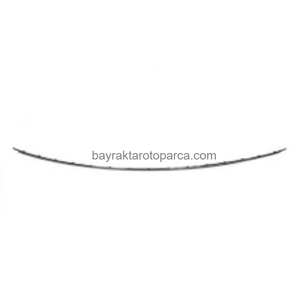 Mercedes W204 Arka Tampon Kuşağı Krom Spor Pkt 2007-