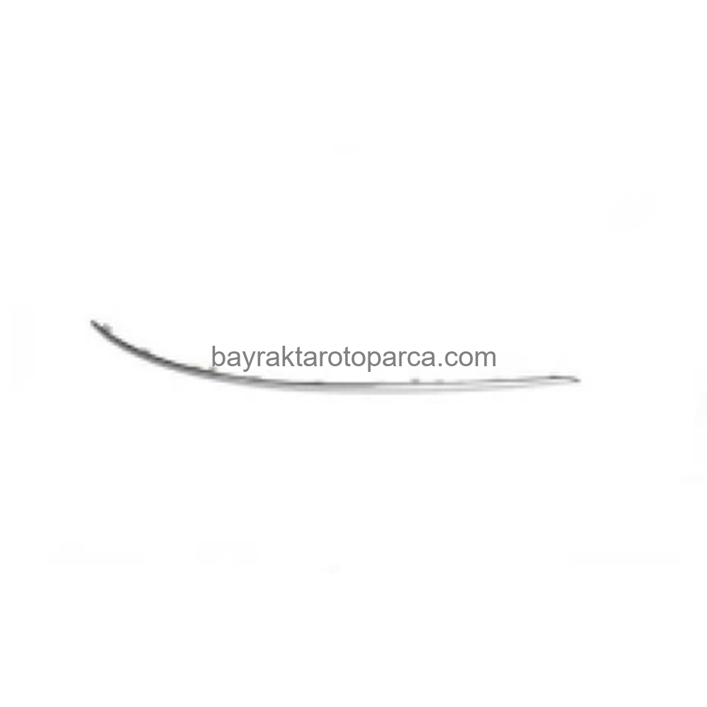 Mercedes W204 Arka Tampon On Kuşağı Krom Sağ 2007-