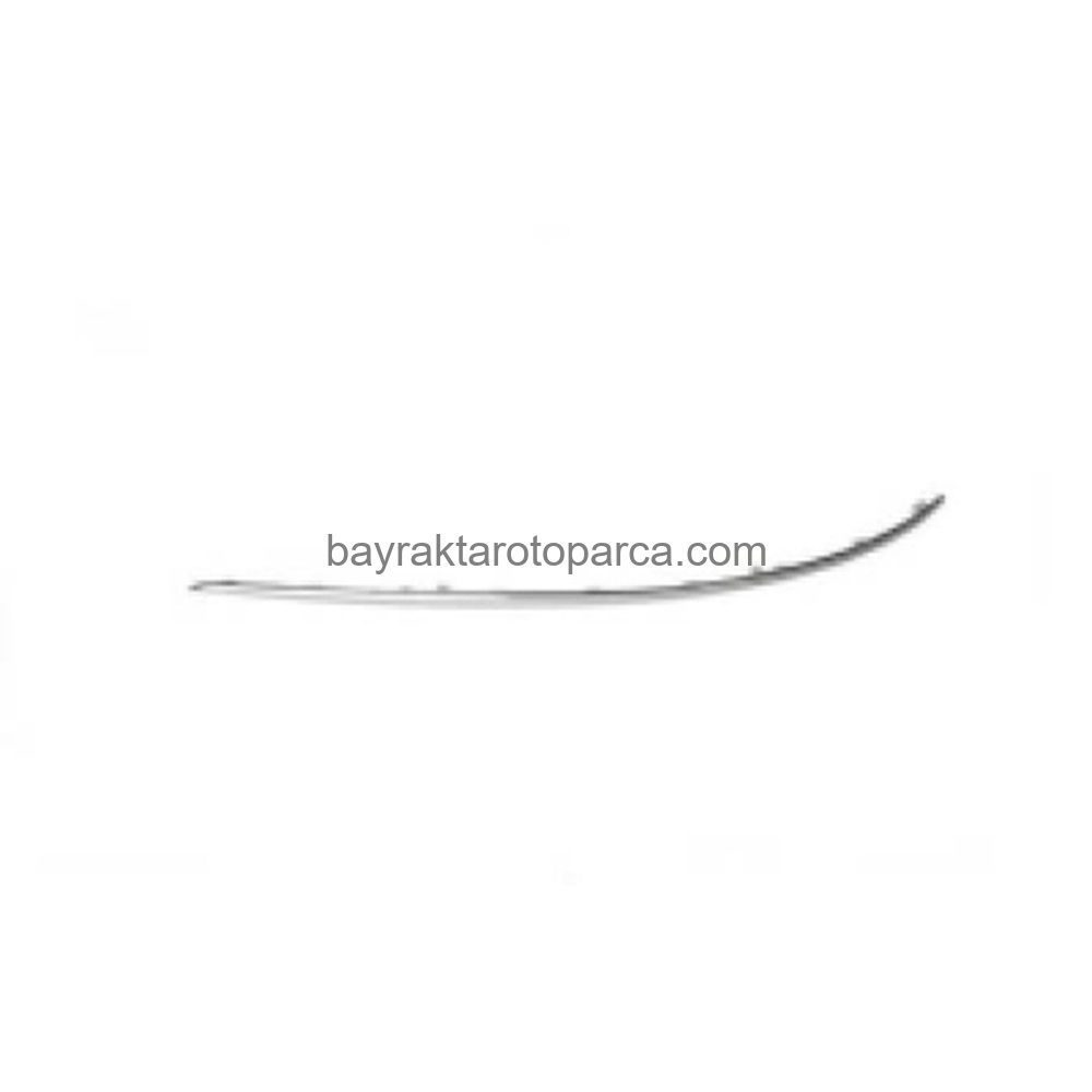 Mercedes W204 Arka Tampon On Kuşağı Krom Sol 2007-