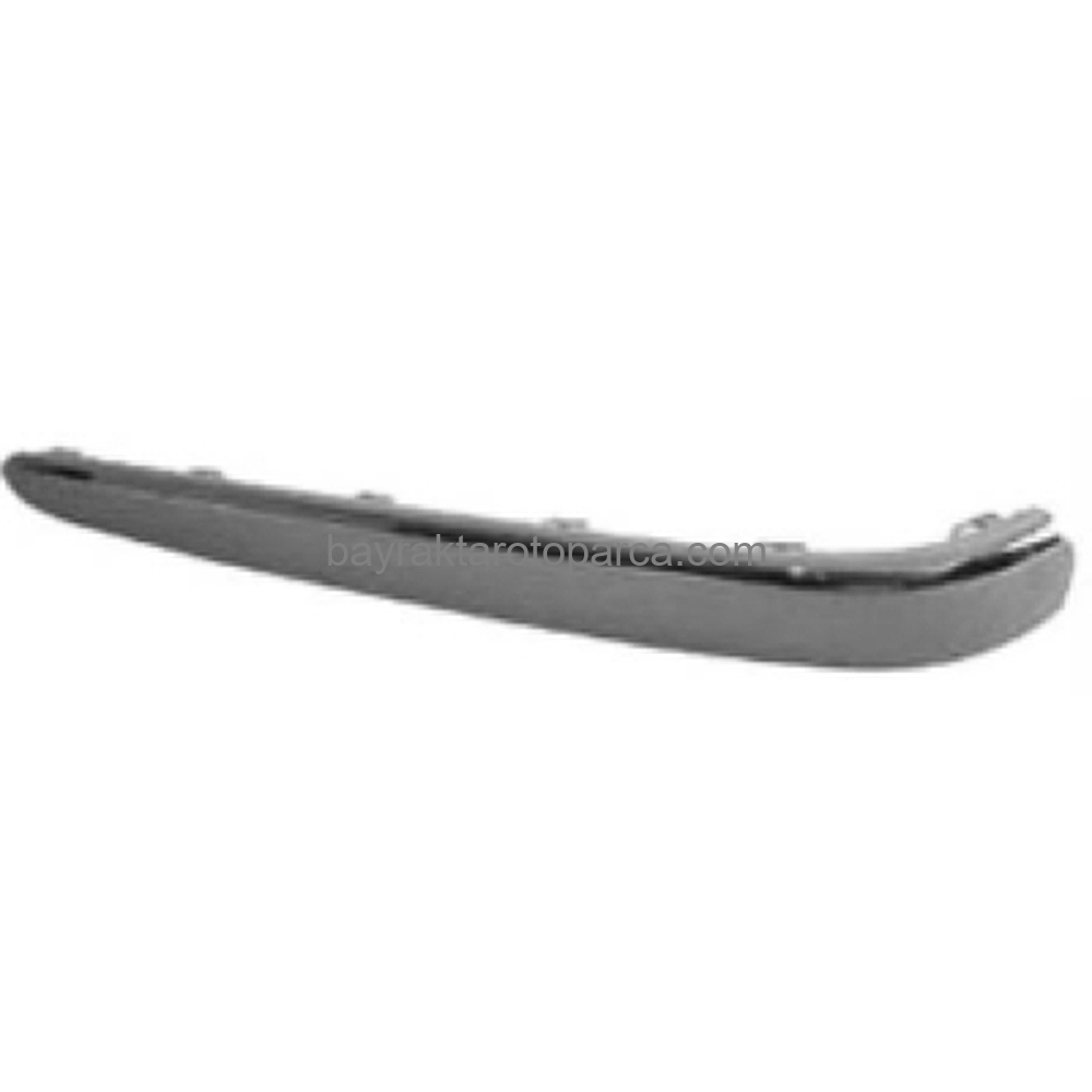Mercedes W211 Arka Tampon On Kuşağı Krom Çıtalı Sol 2002-2007