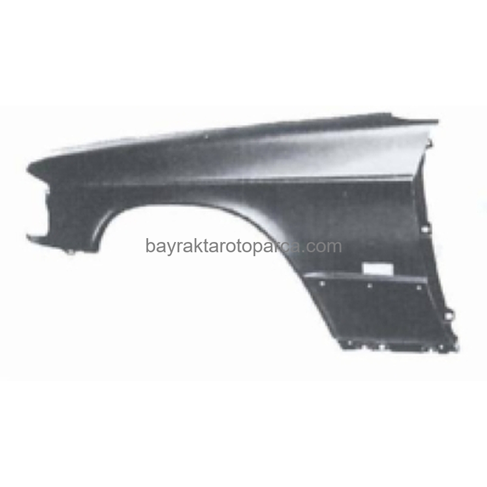 Mercedes W 124 Ön Çamurluk Delikli Sol 1993-1995