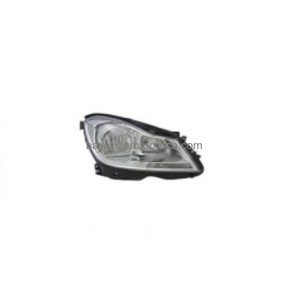 Mercedes W204 Ön Far Elektrikli Motorlu Krom Sağ 2010-