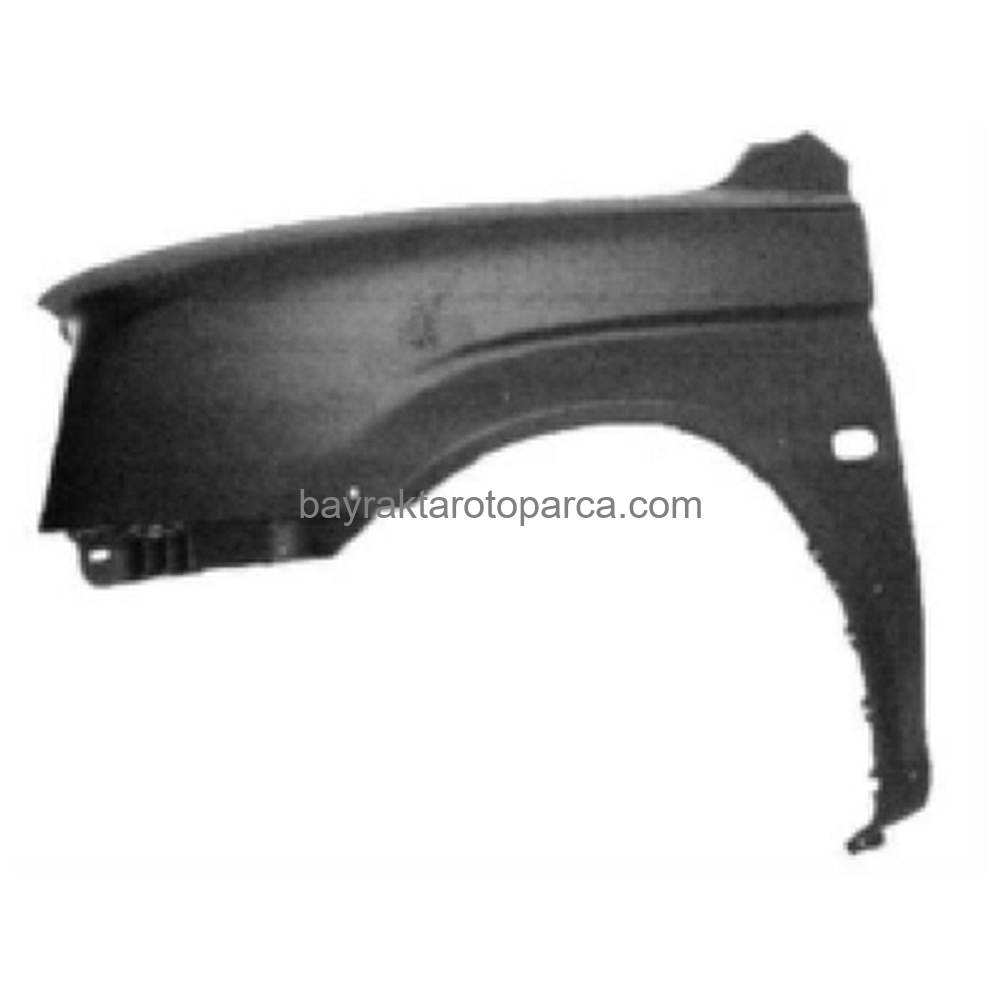 Mitsubishi L200 Ön Çamurluk Kapl Delikli Sol 1999-2006