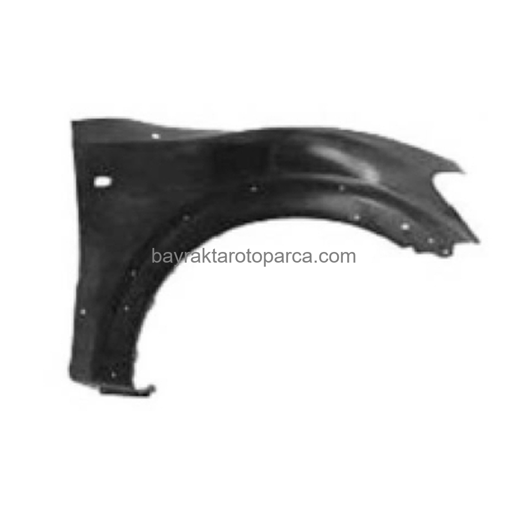 Mitsubishi Pajero Ön Çamurluk Sin Anten Delikli Sağ 2001-2002