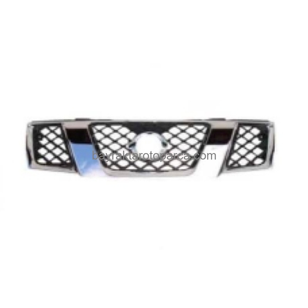 Nissan Navara Ön Panjur  Krom Siyah 2005-2008