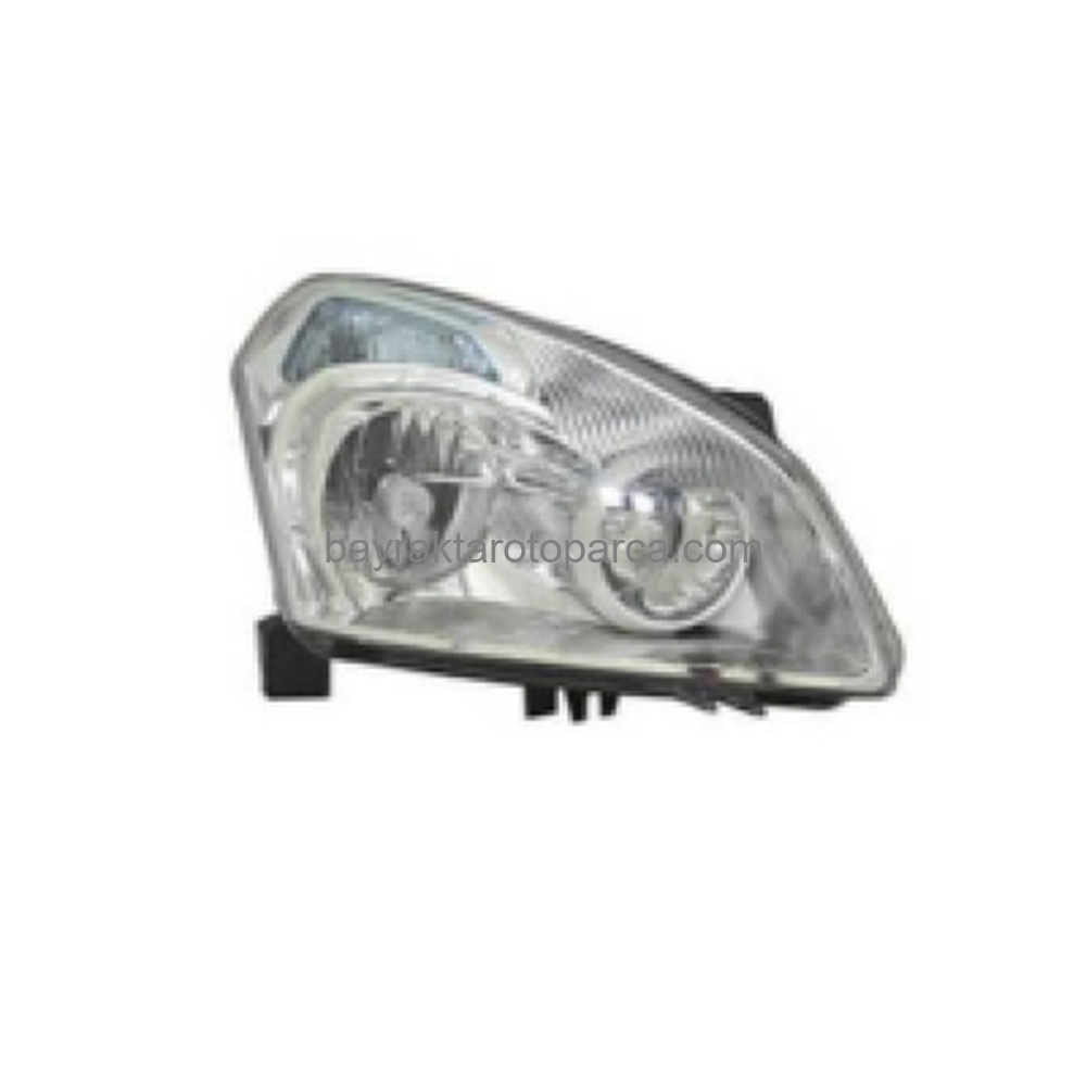 Nissan Qashqai Ön Far Elektrikli Motorlu Balastsız Sağ 2007-2010