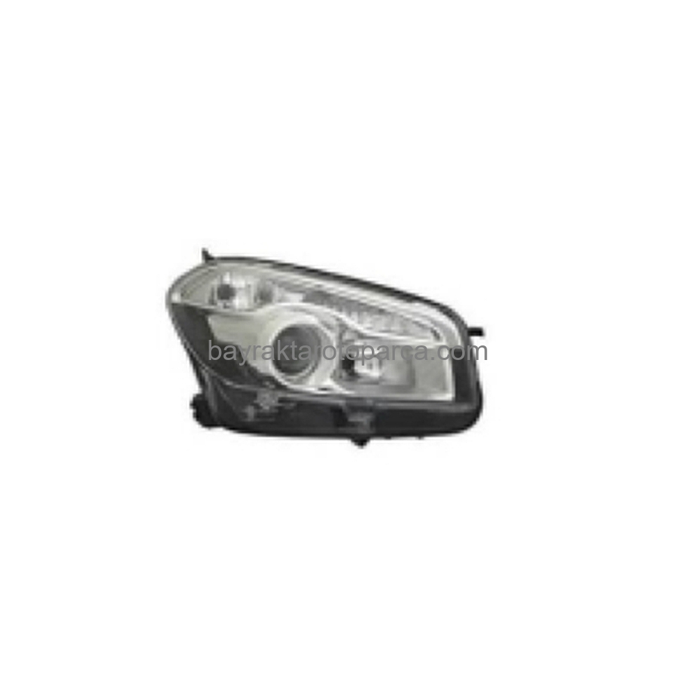Nissan Qashqai Ön Far Elektrikli Motorlu Xenon Tip Sağ 2010-