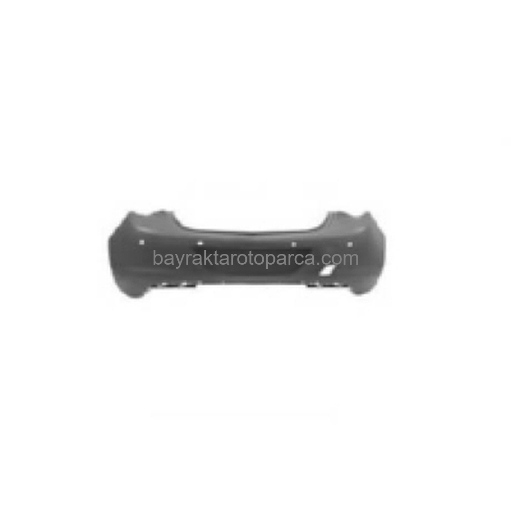 Opel Astra J Arka Tampon On Sensör Delikli Astarlı Hatchback 2010-2012