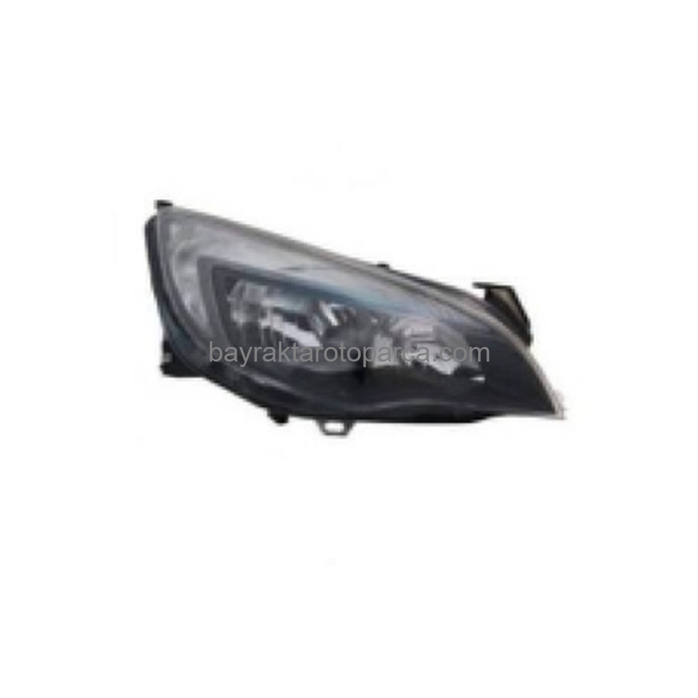 Opel Astra J Ön Far Elektrikli Motorlu Siyah Sağ 2010-