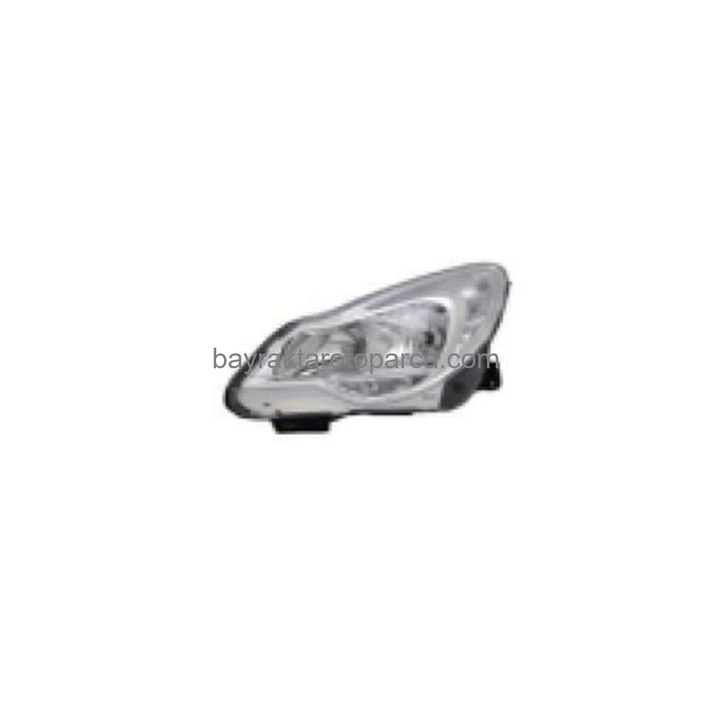Opel Corsa Ön Far Elektrikli Motor Krom Hatchback Sol 2011-