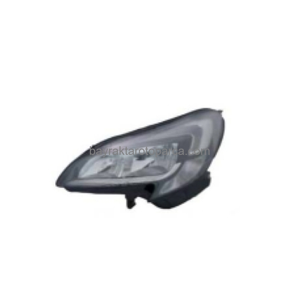 Opel Corsa E Ön Far Elektrikli Motorlu Led Gündüz Farlı Sol 2014-