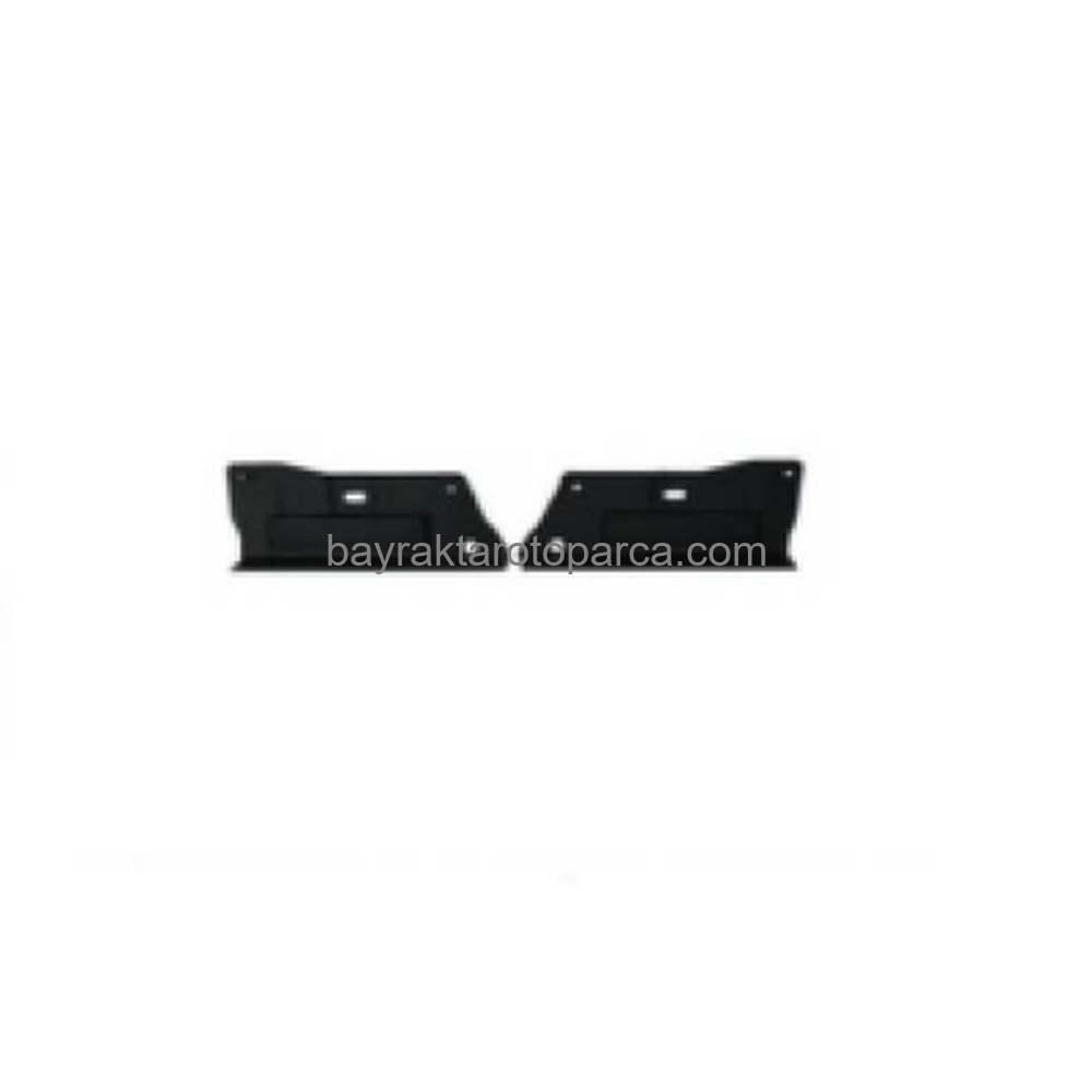 Renault Clio Ön Spoiler Taşıyıcı Set Hatchback 2012-