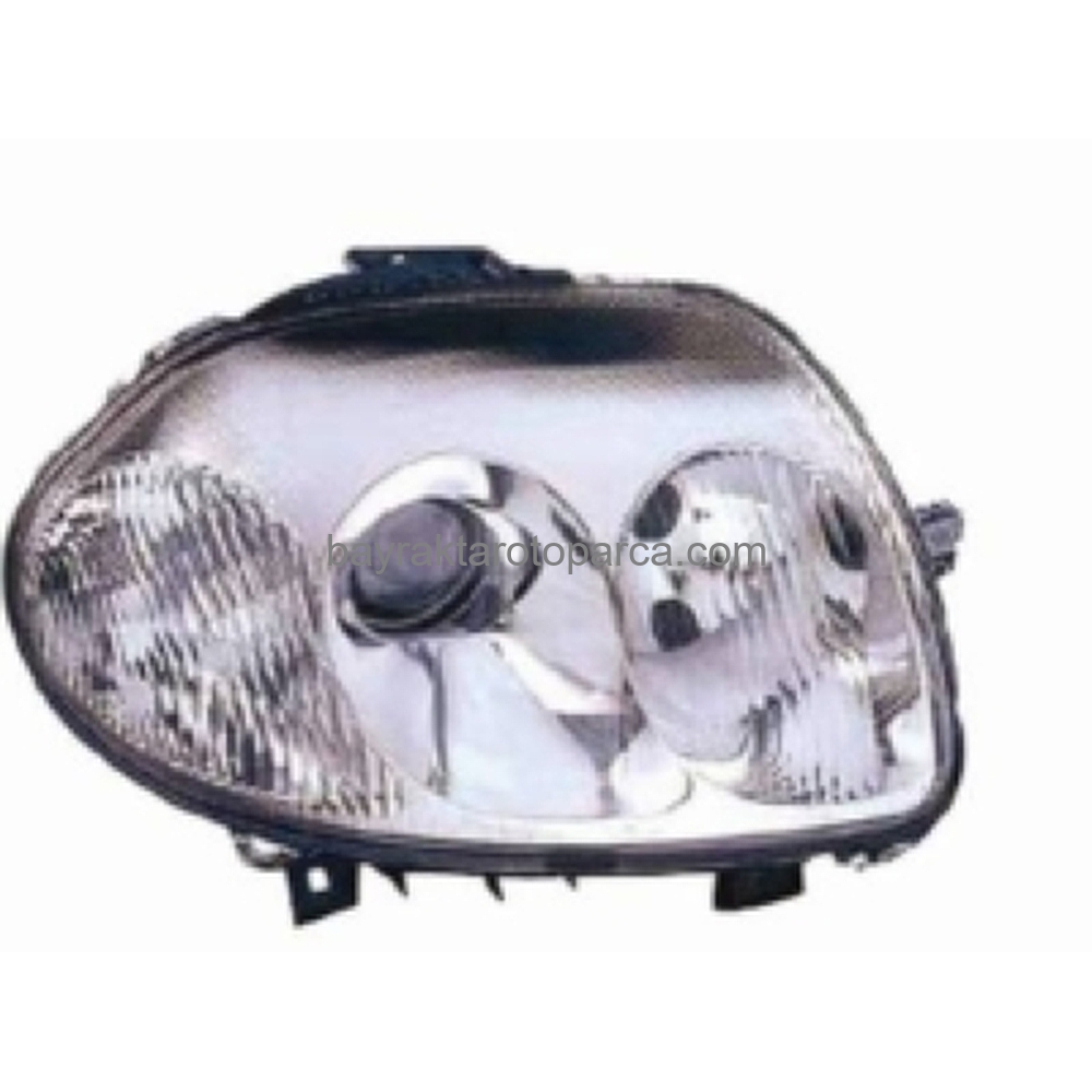Renault Clio Ön Far Çift Mercek Sağ 1998-2001