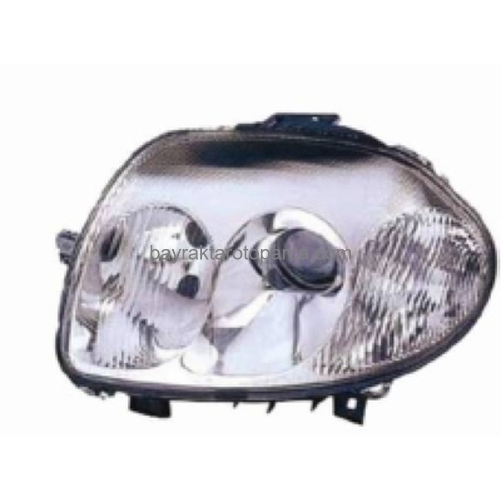 Renault Clio Ön Far Çift Mercek Sol 1998-2001