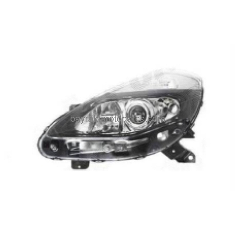 Renault Clio Ön Far Mercekli Hatchback Sağ 2008-