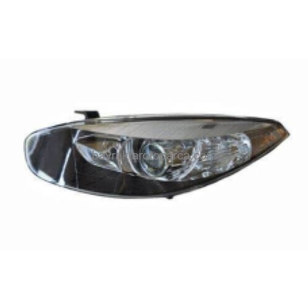 Renault Fluence Ön Far Elektrikli Motor Siyah Sol 2013-2016