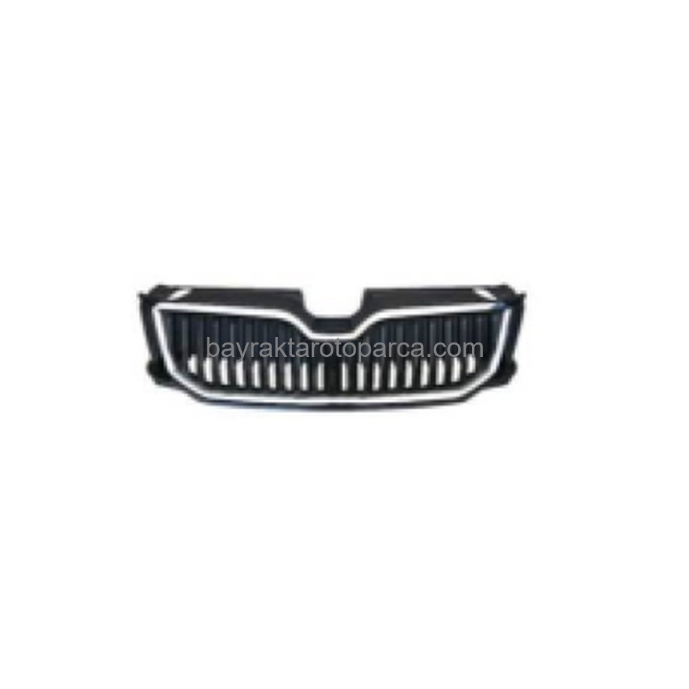 Skoda Octavia Ön Panjur Krom Çıtalı 2013-2016
