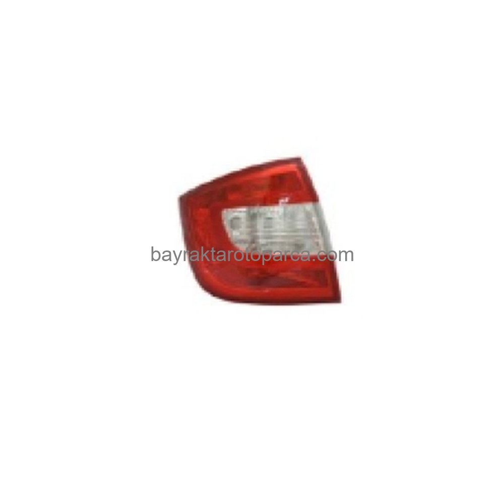 Skoda Rapıd Arka Stop Kırmızı Sdn Sol 2011