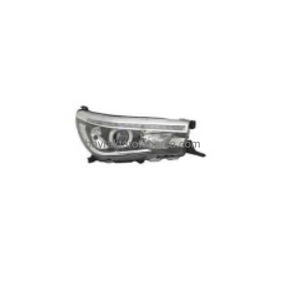 Toyota Hılux Ön Far Elektrikli Motorlu Led.Mercekli Sağ 2016-