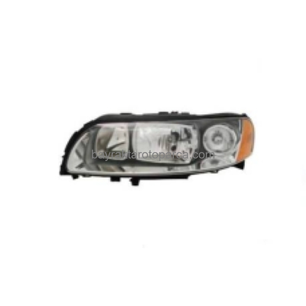 Volvo S60 Ön Far Elektrikli Siyah Sol 2005-2009